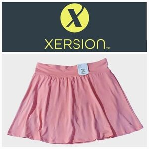 Plus Size L 14.5 -16.5   Girls Xersion Pink Athletic Skort